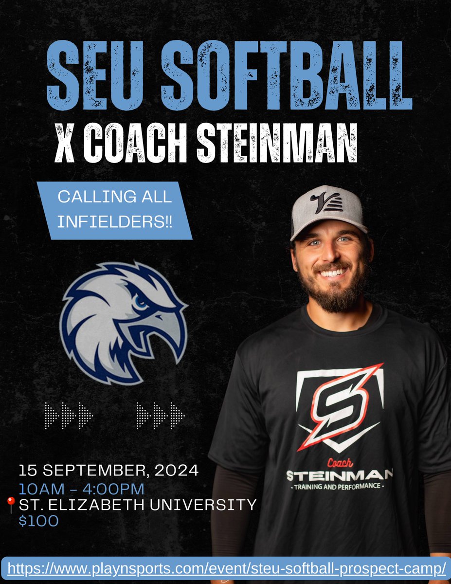 CALLING ALL INFIELDERS❕❕ Coach Steinman is back on staff this season and we couldn’t be more excited!! Come out to our prospect camp on September 15th for a great workout with the best around! We still have limited spots open so SIGN UP NOW❕❕ #bethestandard #loveservecare