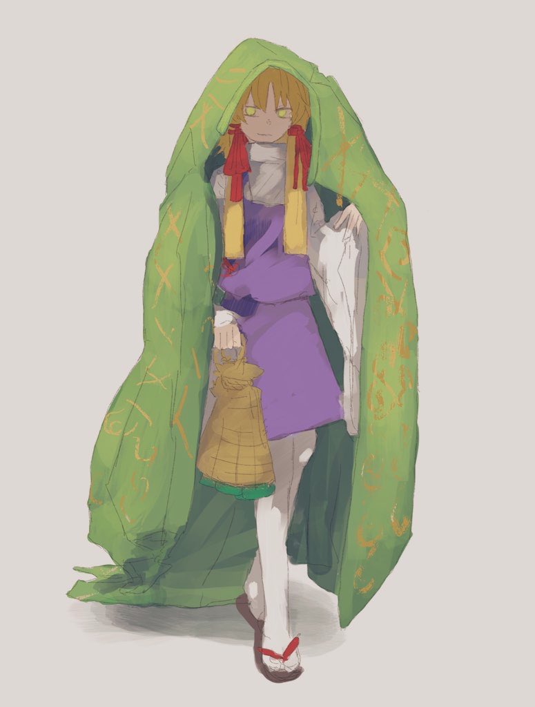 諏訪子さんの日らしいので過去絵で🔔