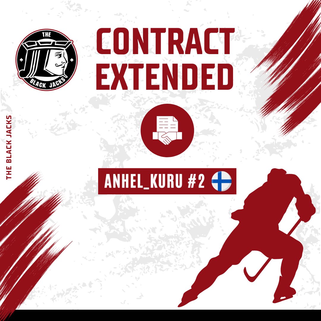 BlackJacksEASHL's tweet photo. Some late night news 👀
Antti @anhelkuru Kuru stays! The versatile Finnish veteran who played a crucial part in our #ECL24Spring Elite campaign will continue to wear the virtual TBJ jersey ♠️
Our number 2 will operate as a back-up player in #NHL25. He is here to stay 😍 https://t.co/wBq25VuGio