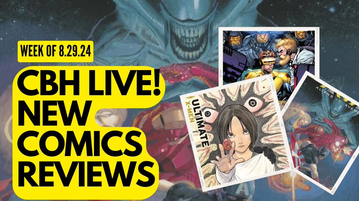 MondoComics's tweet image. 2 New Hickman Comics! Alien vs Avengers! | CBH Live! dlvr.it/TCt5wF