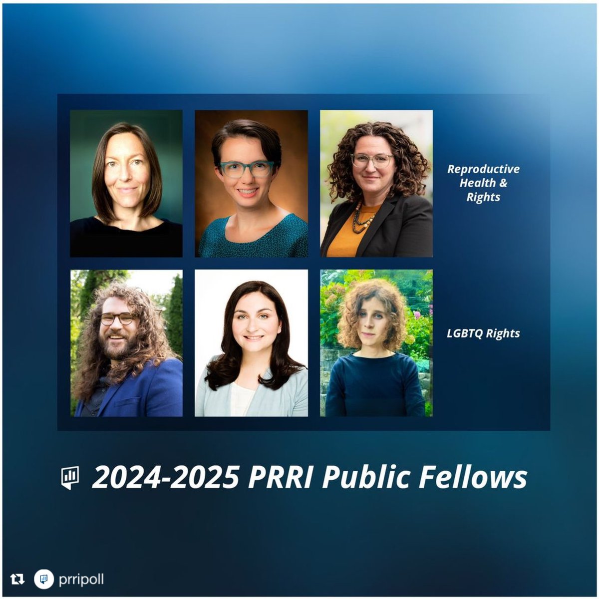 I am excited to return to my work with PRRI as a 2024-2025 Public Fellow! There are so many things to come with this amazing cohort. Stay tuned…
#PRRIPublicFellows
