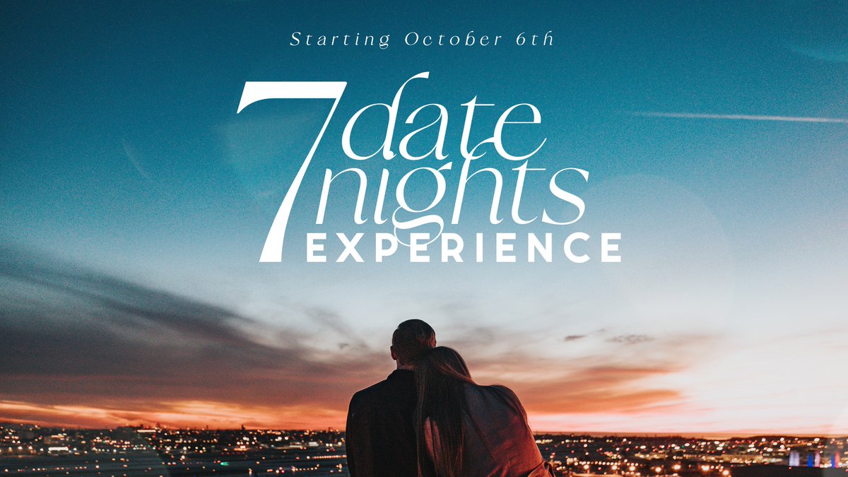 It's coming! We're bringing the Date Night Experience back after a successful run earlier this year! 

Stay tuned for more details!