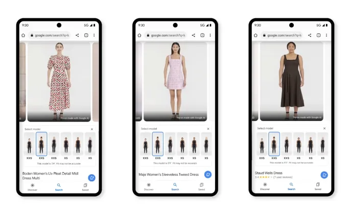 KaizenAds's tweet photo. Google Expands Virtual Try On Tools https://t.co/xxtrAPVVus https://t.co/IEqV5IbByQ