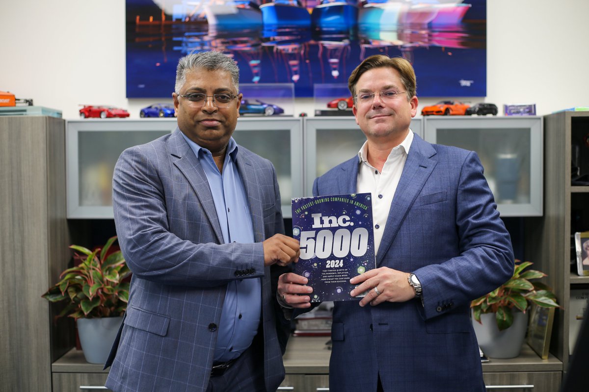 DirectCompInc's tweet image. 🏆 We did it again! 🏆 We ranked #1,843 on the 2024 #Inc5000 list of the fastest-growing private companies in America with 284% growth over the last 3 years! 💥🙌 #FastestGrowing #semiconductor #innovation @Inc