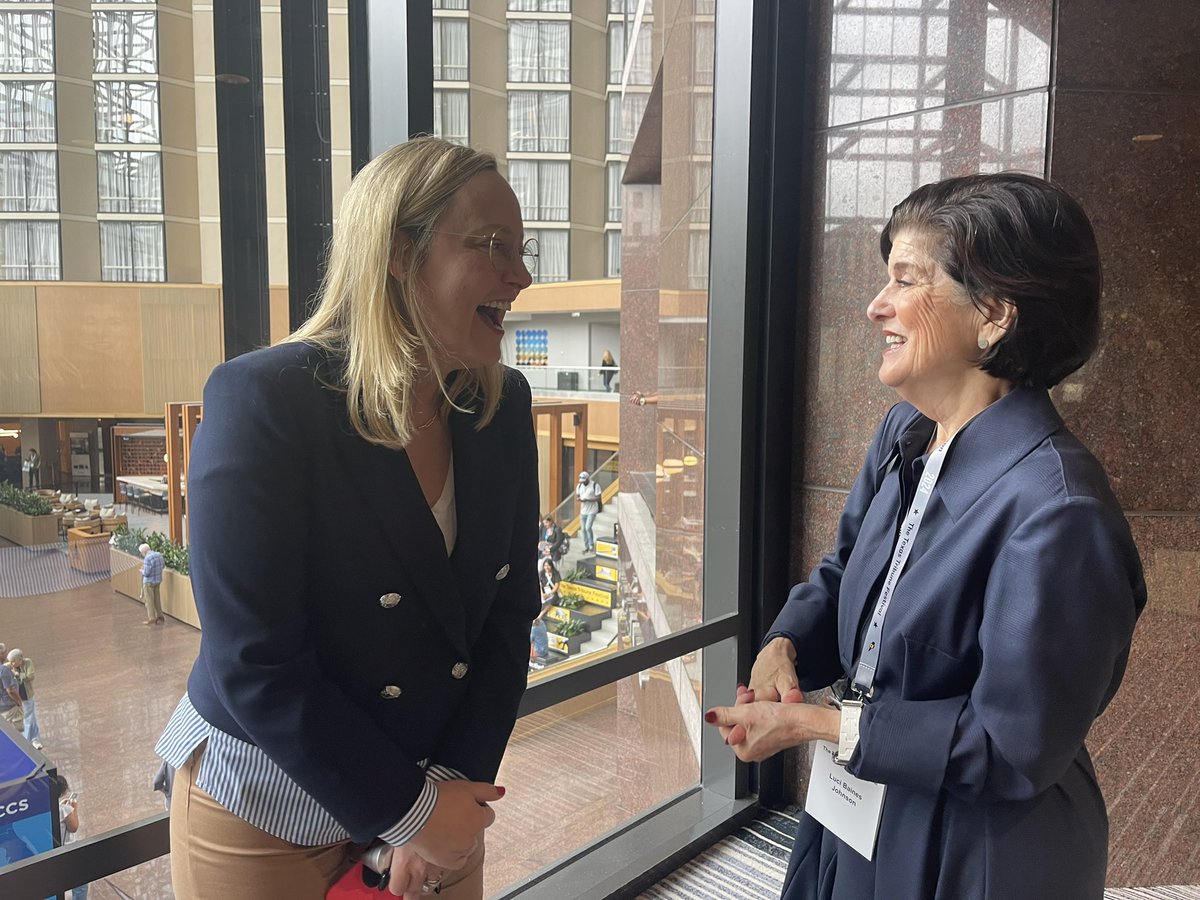 Huge thank you to philanthropist and daughter of President Lyndon B. Johnson, Luci Baines Johnson, for the support. #tribfest24