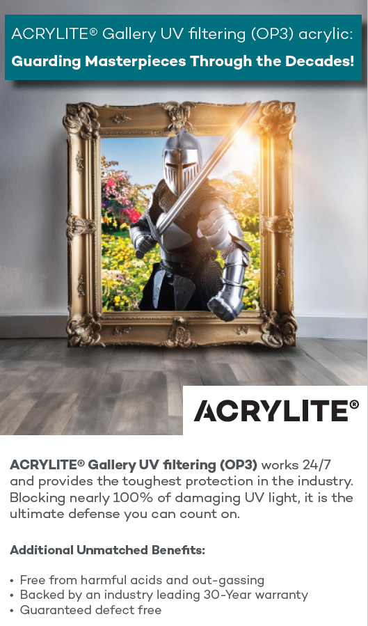 ACRYLITE's tweet photo. Learn how #ACRYLITE® Gallery UV filtering (OP3) acrylic glazing guards against the irreversible effects of natural &amp; artificial UV light. https://t.co/SBdh47KcWW