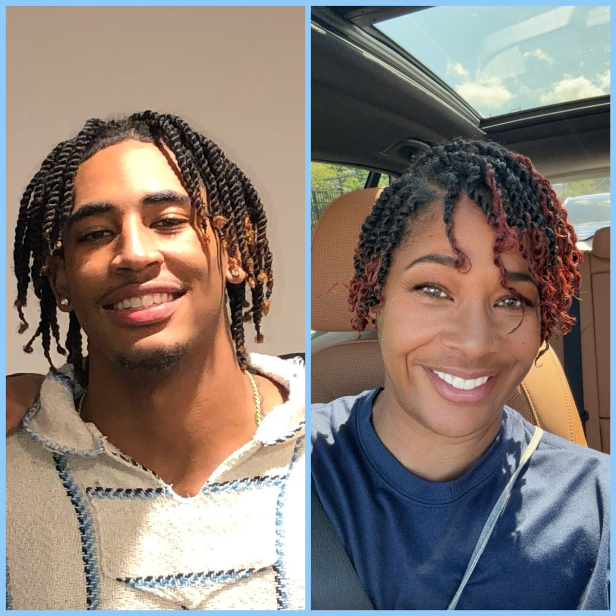 He stole my whole face 🤣🥰❤️