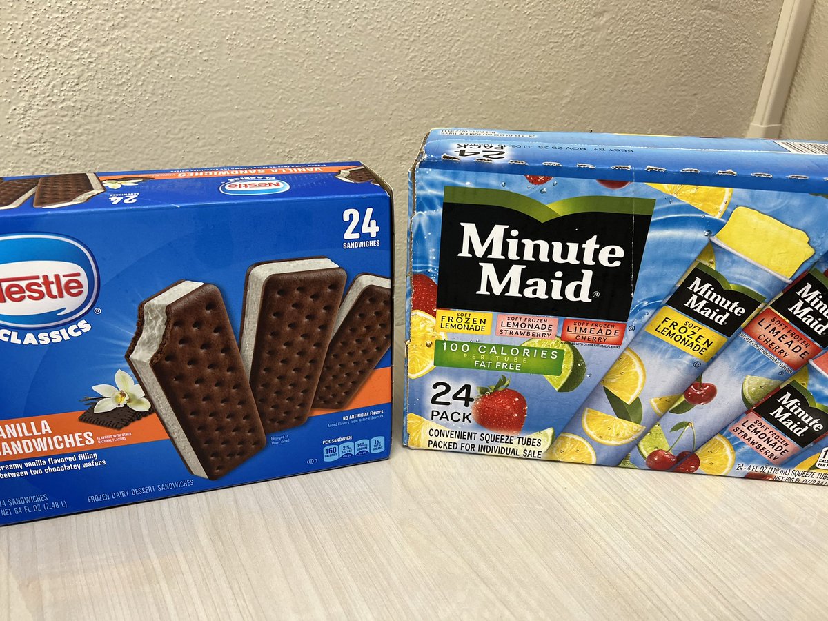 When it’s 100 degrees, an afternoon frozen treat helps to beat the heat! #proudtobelbusd