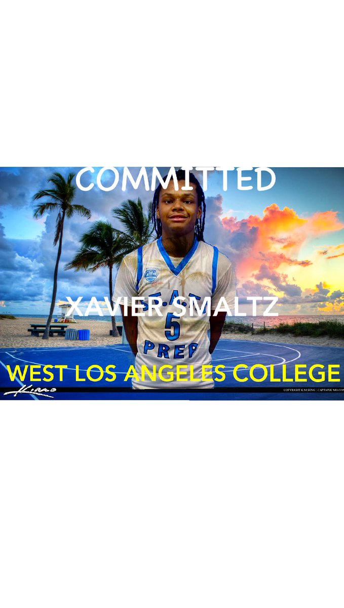 So proud of former Stats Prep star player <a href="/xsmaltz5/">Xavier Smaltz</a> #COMMITTED TO MY HOMETOWN @ WEST LA COLLEGE! Do your thang my guy! #STATSPREP