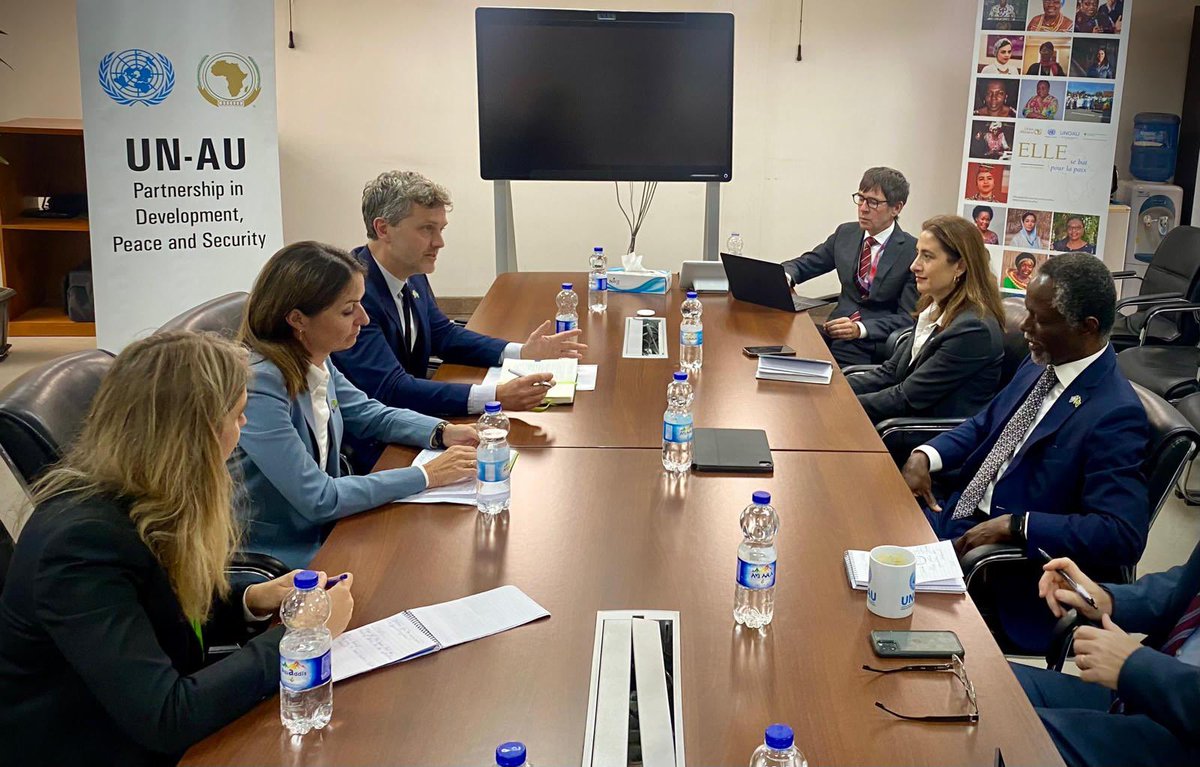 Had a great visit to Addis and the African Union this week, meeting w/ partners to prepare our close cooperation during Denmark’s UNSC membership 🌍