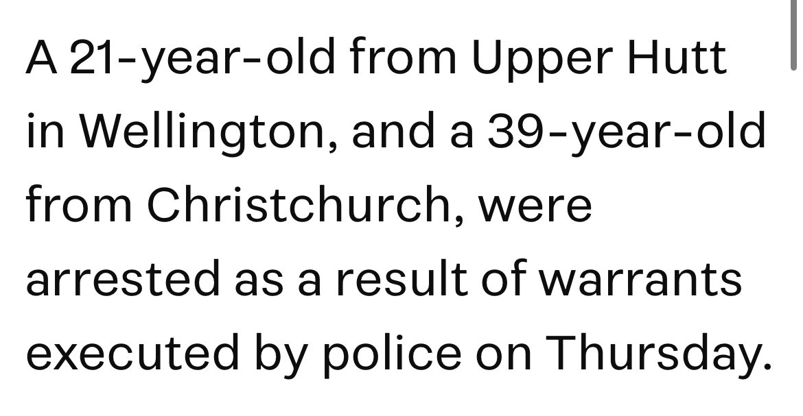 I skim read this and missed the line “arrested as a result” and thought the new ACT justice policy might’ve come in… 😮