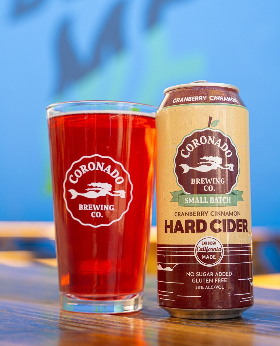 🔥NEW CRANBERRY CINNAMON SMALL BATCH CIDER🍎🍺 dropping tomorrow!!! This ruby-red flavor bomb offers an enticing aroma of cranberries and cinnamon. It’s tart with a touch of sweet. Available for a limited time in 16oz 4 packs and draft.