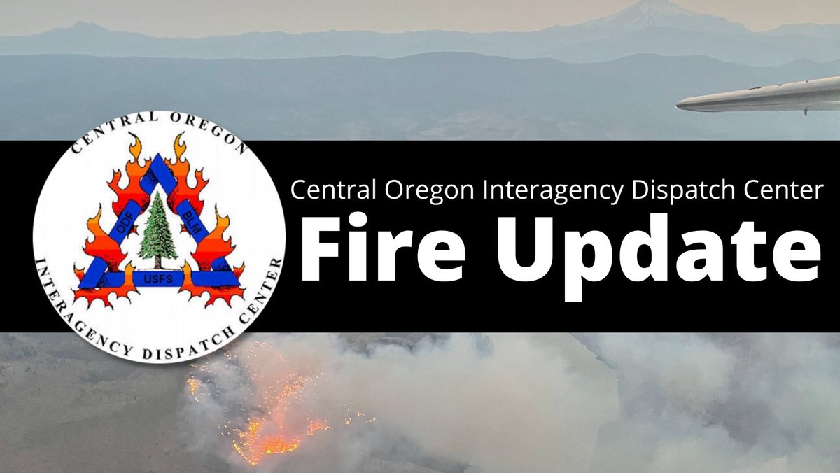 CentralORFire's tweet photo. Resources responded to a new fire #HolmesFire which began on 9/4 located 3 miles NW of Spray in Wheeling County. The fire is 20 acres in size. An ODF 20-person crew, 1 helicopter, and air attack are on scene. https://t.co/5iGTRqUXmd