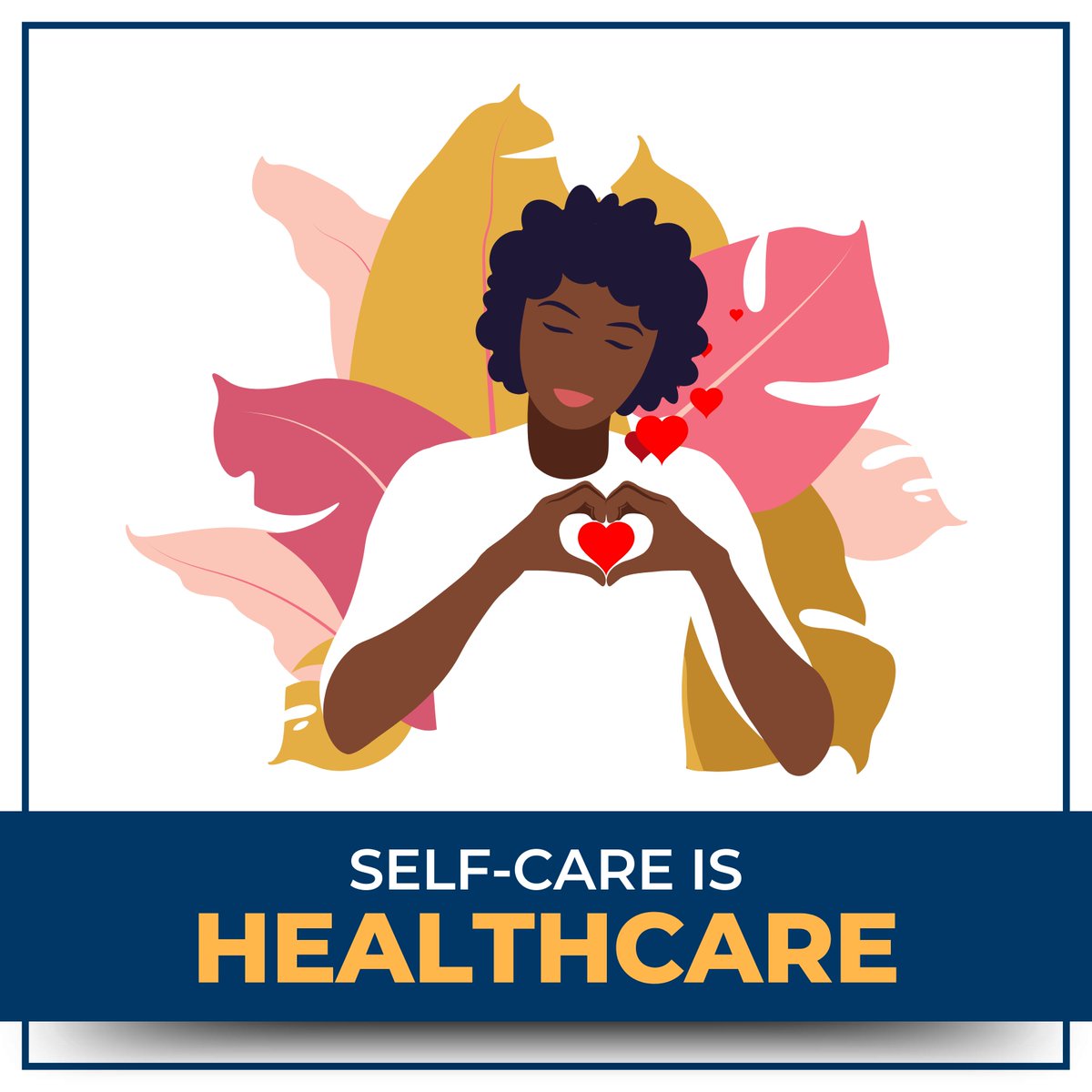 PathwayCenters's tweet photo. Taking time for yourself isn’t a luxury—it’s essential for your well-being. Whether it’s exercising, eating nutritious foods, getting enough sleep, or simply enjoying a moment of mindfulness, self-care directly impacts your physical and mental health.
#SelfCare #HealthCare https://t.co/t1pFRpwGvX