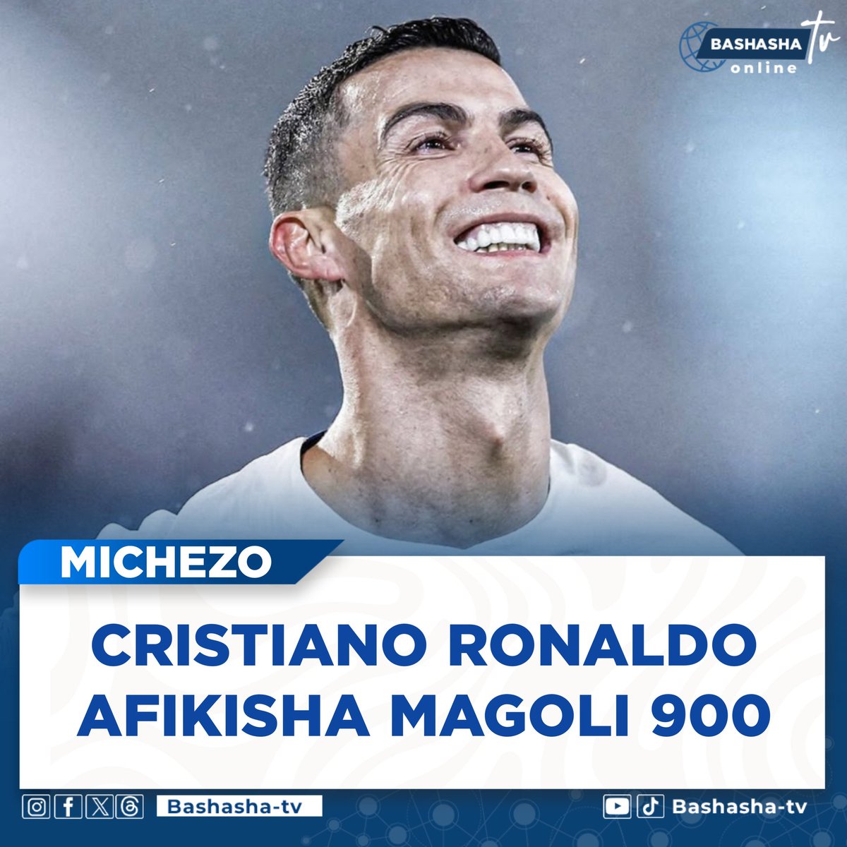 KingHabari's tweet photo. 🚨 :Cristiano Ronaldo aweka rekodi ya kufikisha magoli 900 kwanzia aanze kucheza soka la kulipwa.

Ronaldo amefunga Goli lake la Mia Tisa (900) kwenye mchezo wa timu yake ya Taifa https://t.co/PUmaWFkPLD
