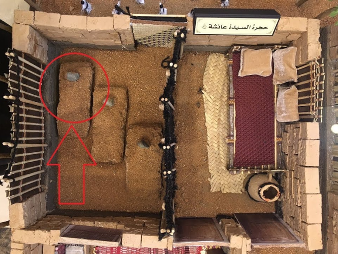 قبل وفاة الرسول ﷺ بـثلاثة أيام بدأ الوجع يشتد عليه💔
وكان في بيت السيدة ميمونة
فقال "أجمعوا زوجاتي"
فجمعت الزوجات
فقال النبي "أتأذنون لي أن أمرض في بيت عائشة ؟"
فقلن "نأذن لك يا رسول الله"
فأراد أن يقوم فما استطاع فجاء علي بن أبي طالب والفضل بن العباس فحملا النبي
وخرجوا به من