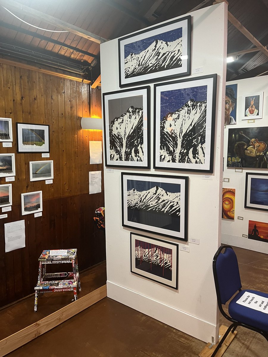 Barry_Fisher01's tweet photo. Congratulations 🥳 to all the artists in #StFillans fantastic preview night for @PerthshireOS open all weekend in the village https://t.co/aEayfVWJip