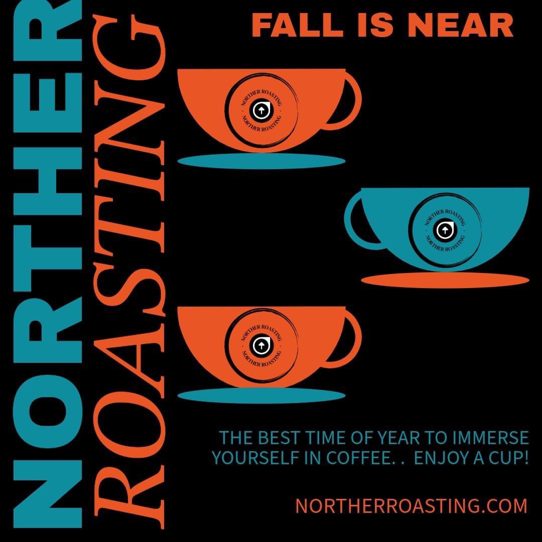 NortherRoasters's tweet photo. Fall 🍂 is almost here!  The absolute best time to enjoy our coffee!  Order your beans today &amp; discover the difference our process makes.  Fast, easy, &amp; flavorful.  https://t.co/mxpISrJVvk

#coffee #coffeelovers #coffeeaddict #pequotlakes #crosslakemn #walkermn #nisswamn https://t.co/6rZ6oem4Xn