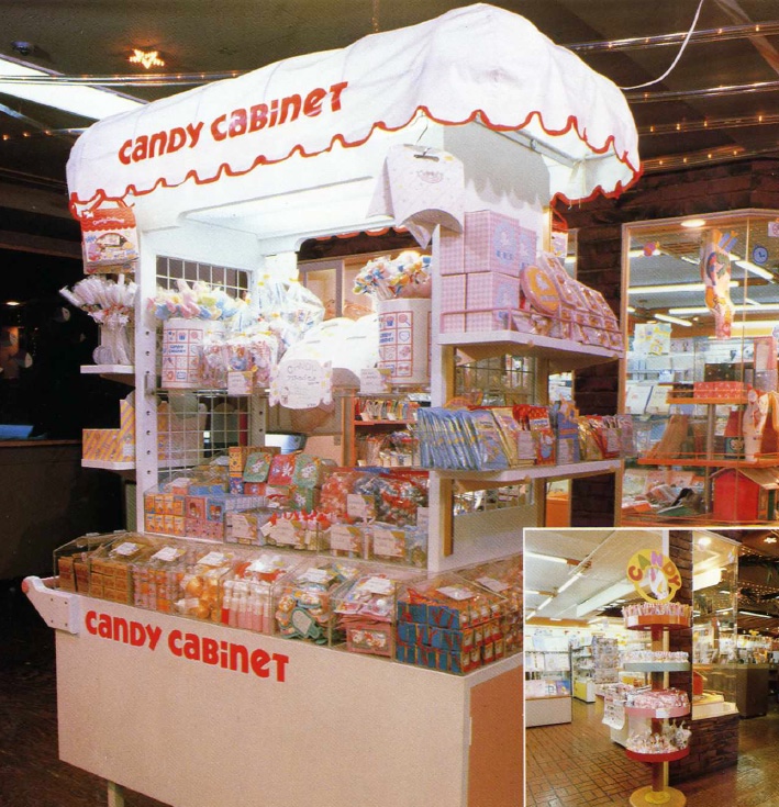 今日は #飴の日 🍬 1980年代のサンリオショップの お菓子売り場をお