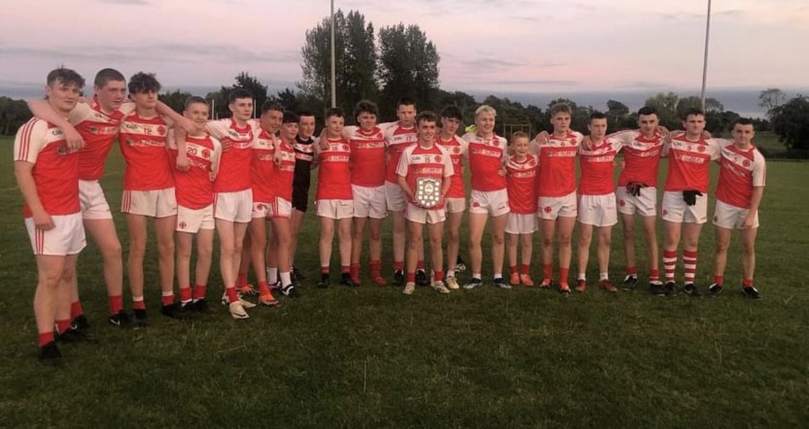 Congratulations to <a href="/TullysaranGAC/">TullysaranGAC</a> and especially our pupils on their success in winning the Armagh U16 Div 3A League Shield. 

Well done to everyone involved.