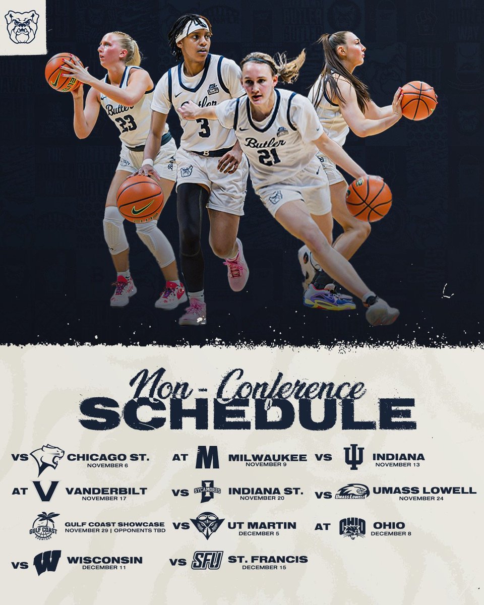 Dates are set for the 2024-25 non-conference slate. Time to lock in and get after it.

Purchase your season tickets, today!

🎟️ bit.ly/47es2PE
📝 bit.ly/3ZbIqhK