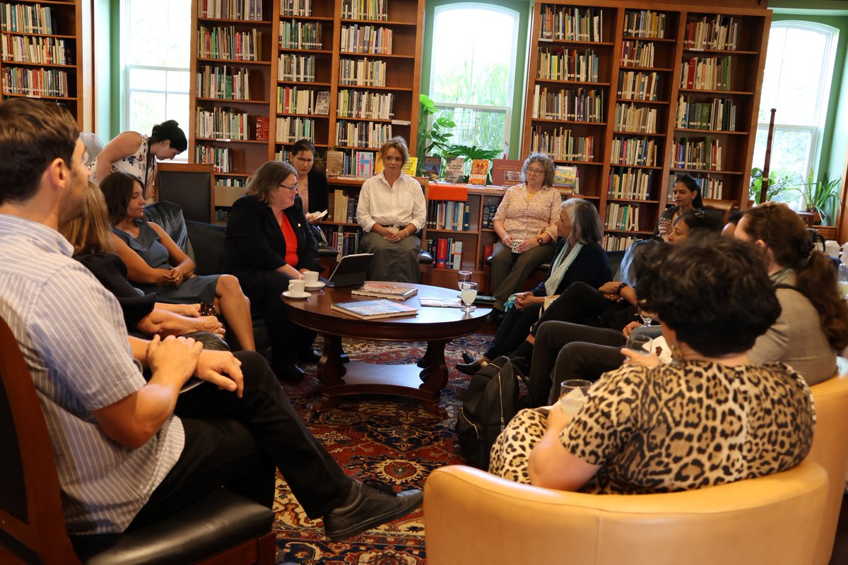 CoadyStFX's tweet image. We had the pleasure of hosting Canadian Senators (@SenateCA) the Honourable Ratna Omidvar and the Honourable Mary Coyle this afternoon. 

@SenCoyle, former vice president of @stfxuniversity and director of @CoadyStFX, is a long-time champion for women’s leadership, gender…