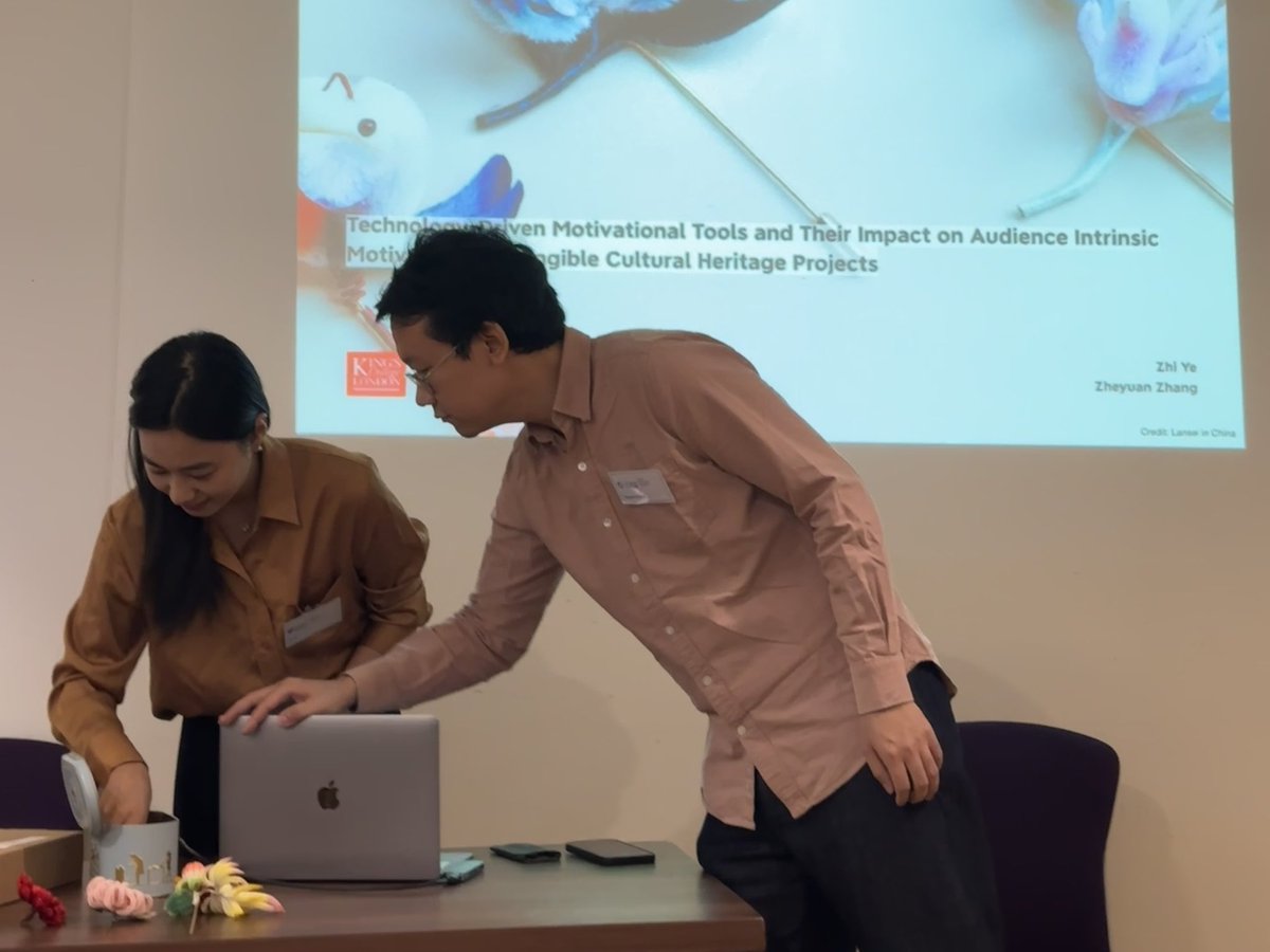 _ZhiYe's tweet image. It is my pleasure to present at the #DHC2024 with @ZheyuanZh today. ICH and its digitisation is a long process and we will continue working on this to provide more insight to museums and ICH related communities. So far ICH gamification looks promising.