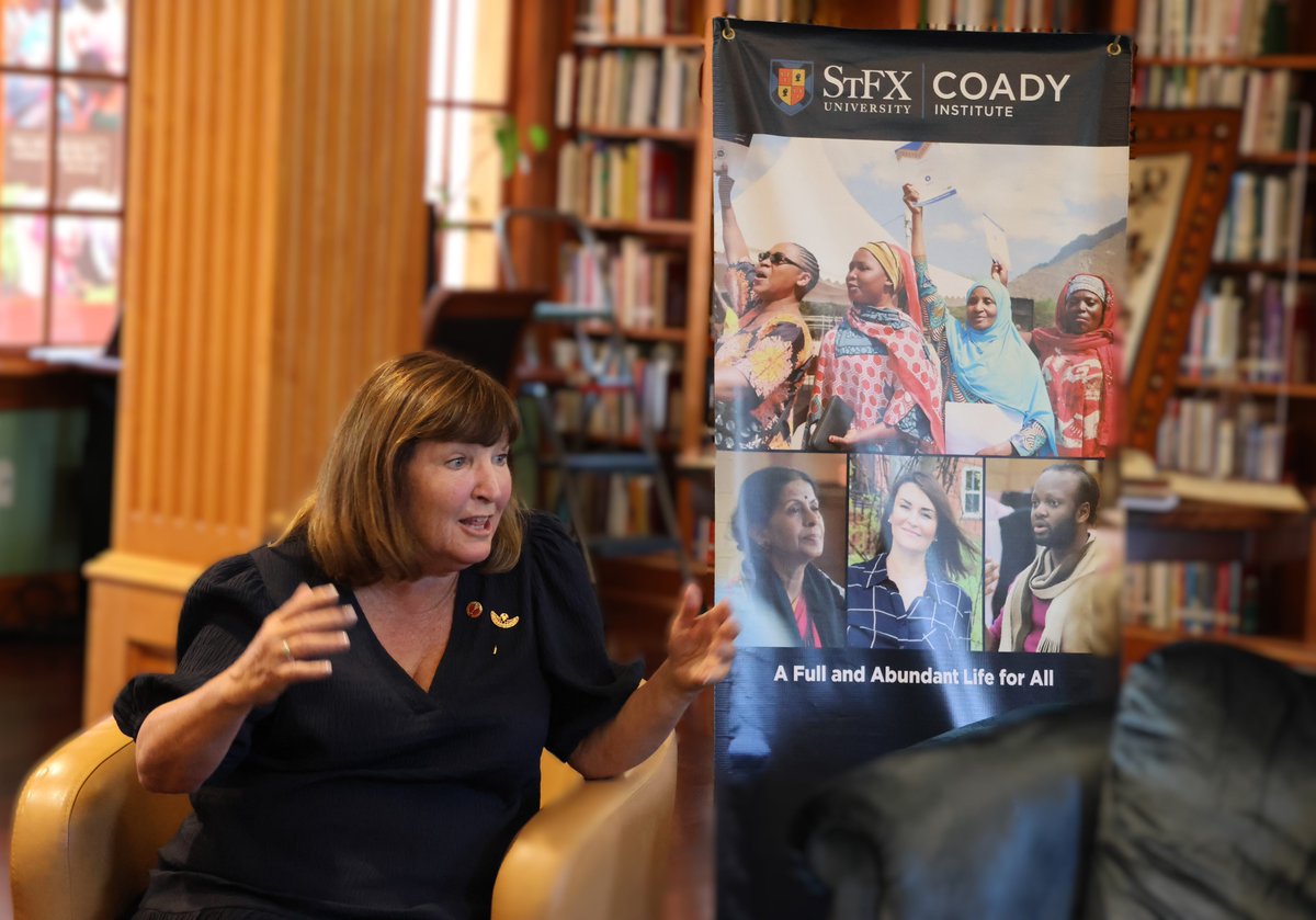 CoadyStFX's tweet image. We had the pleasure of hosting Canadian Senators (@SenateCA) the Honourable Ratna Omidvar and the Honourable Mary Coyle this afternoon. 

@SenCoyle, former vice president of @stfxuniversity and director of @CoadyStFX, is a long-time champion for women’s leadership, gender…