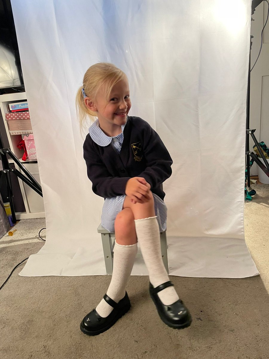 Excited for the first day of primary school tomorrow! 🎒📸

Perks of having a photographer dad = mini photoshoot today!

Can't wait to share the memories. 💕
#BehindTheScenes #Shillingsnaps #backtoschool #firstdayofschool
