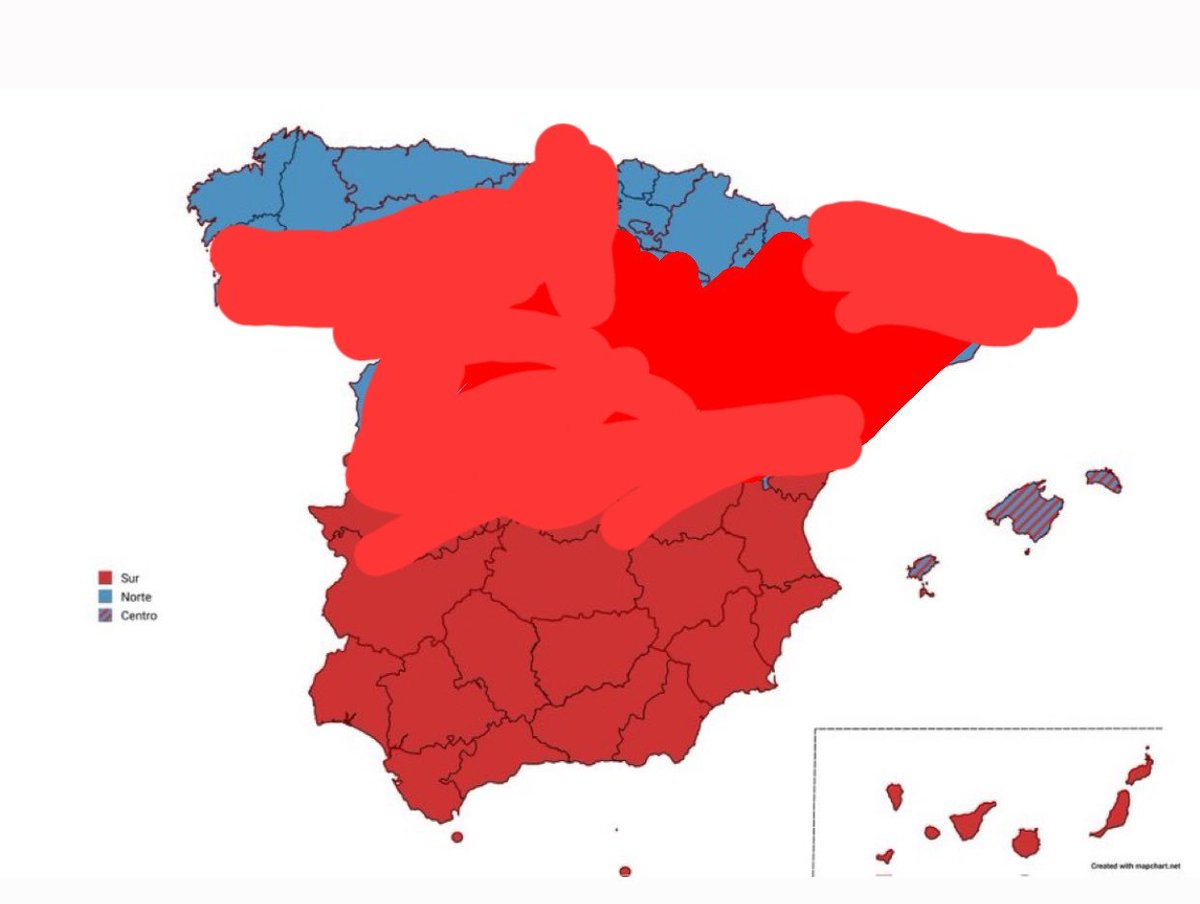 ChusinSecso's tweet photo. El verdadero Norte y Sur https://t.co/lux7SLlrf1