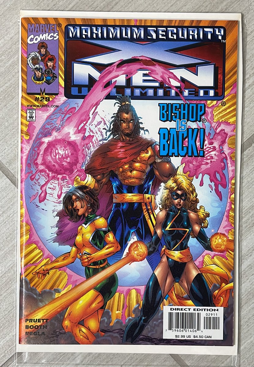 rholmes0520's tweet image. It’s time for more Maximum Security tie-in goodness on this Thursday! It’s another tie-in that actually ties in! It’s X-Men Unlimited #29! Ronan the Accuser! @Demonpuppy ! Pruett, @SalRegla Sandu Flores, and Rosas… #MaximumSecurity #Xmen #comics @comicfoil