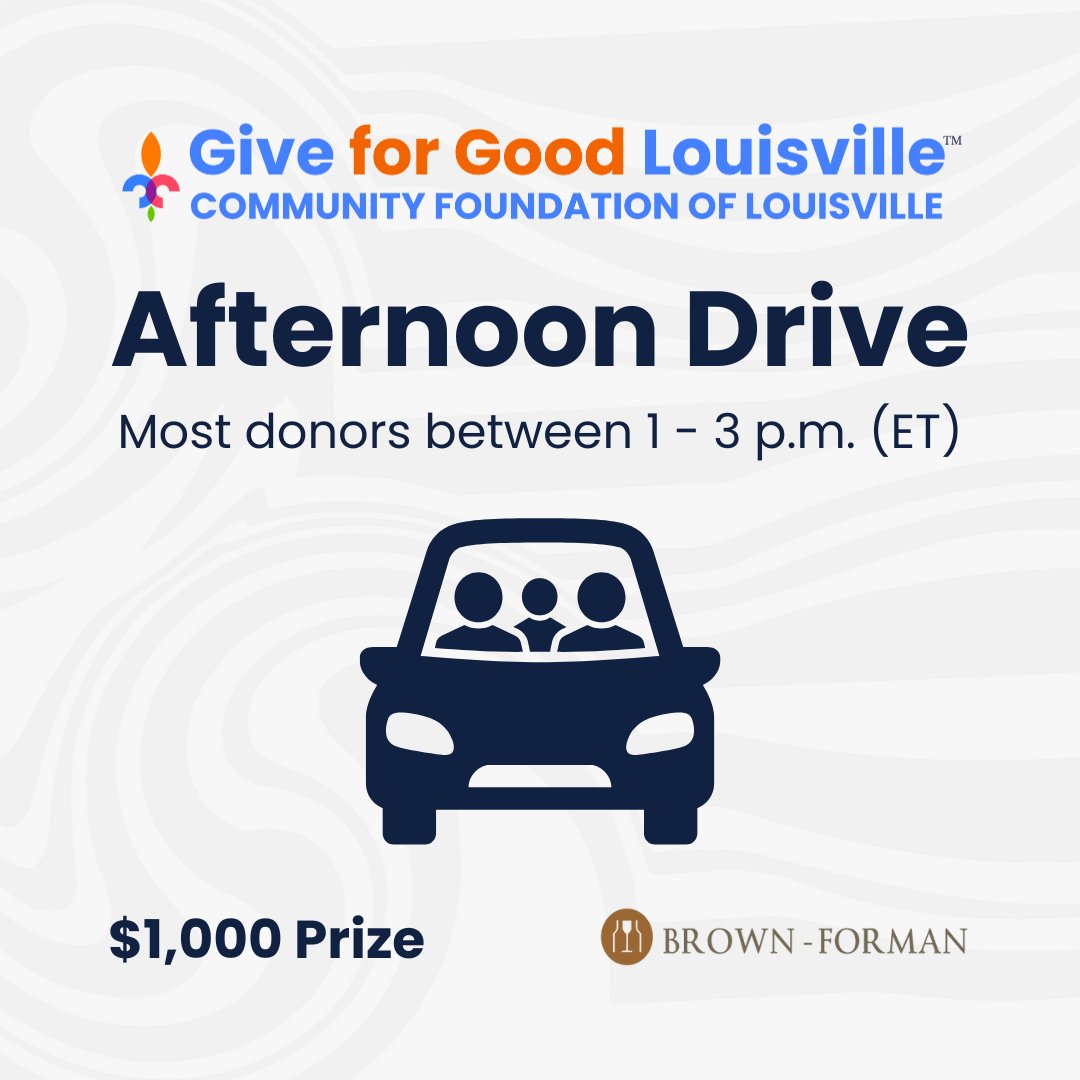 Excited for #GiveForGoodLou! 🎉

From 1-3 PM, we could win $1,000 for the most online donors! 🙌

Donate here: bit.ly/NHSLCGiveForGo… 💙
