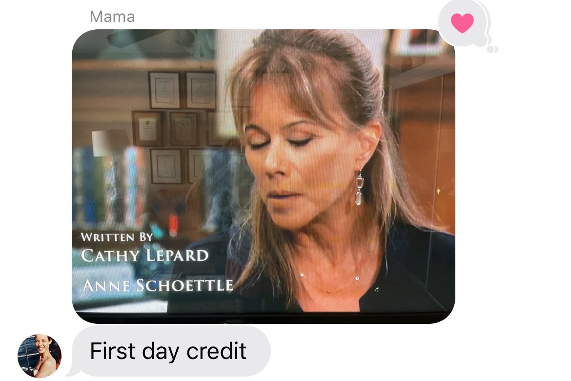 AmyJean19302's tweet image. Look out, #SoapTwitter! Anne Schoettle is BACK! #GeneralHospital #ScriptEditor