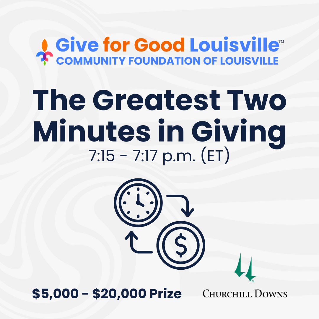 Thrilled for #GiveForGoodLou! 🎉

In the next 2 minutes (7:15-7:17 PM ET), 6 donations will get random boosts: 🏆 $20,000 🥈 $10,000 (x2) 🥉 $5,000 (x3)

Donate now: bit.ly/NHSLCGiveForGo… 🙌💙