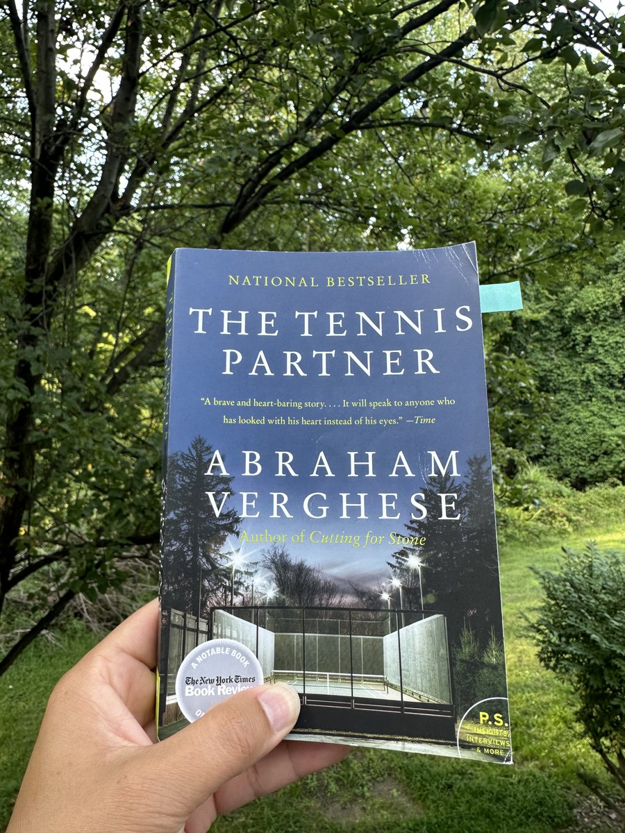 This book is an absolute masterpiece. Thank you, <a href="/abe_verghese/">Abraham Verghese</a>!  #humansideofmedicine
