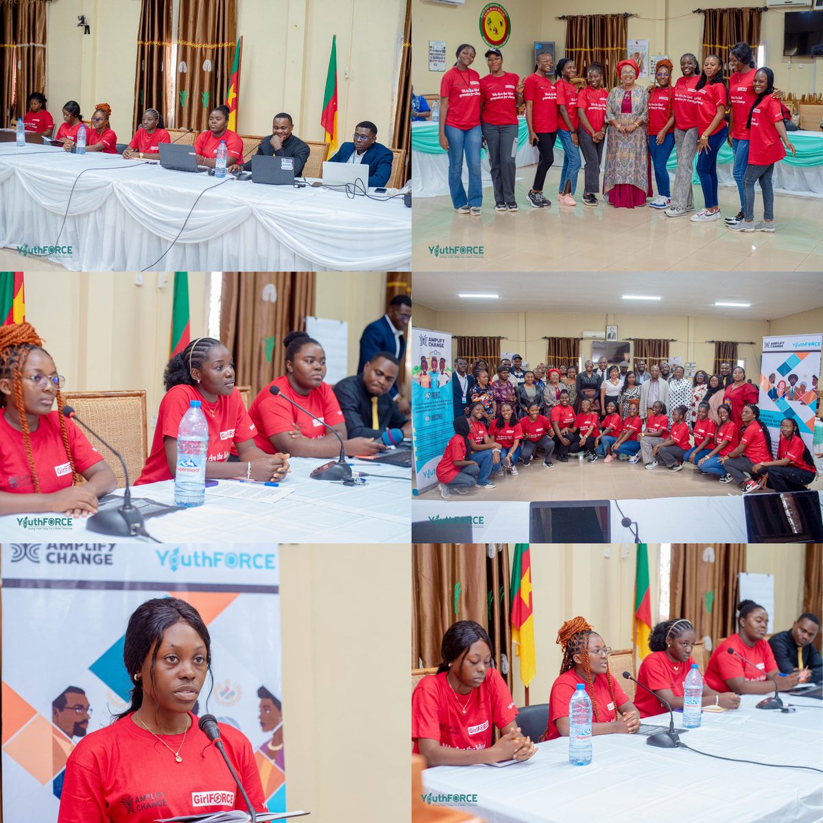 raissa_chia's tweet photo. Let's break the silence on sexual violence and unsafe abortions!!
@MakuchiNfah, @MarietaMah , @afahnyui and myself were opportune to  give recommendations on how to mitigate  the problem of sexual violence and advocate for changes to unsafe abortion.
  #EndViolence 
#SafeChoice https://t.co/LA46RBT9Gc