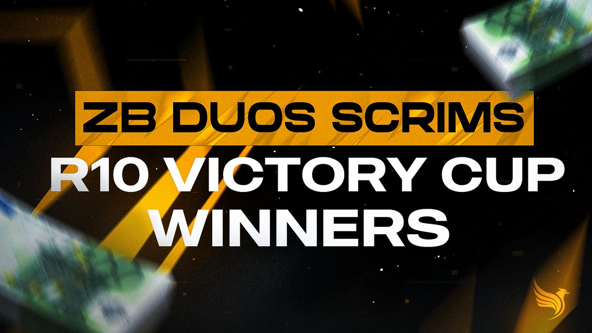Here are the Winners of R10 ZB Duos Scrims 🏆 :

1- <a href="/Recon7x/">recon</a> &amp; @kaazFNBR 💵 €10
2- <a href="/Kyyzexx/">ZNN kyyzex</a> &amp; <a href="/Sxvage__/">ᴱᴿᴿᴼᴿ₄₀₄</a> 💵 €10
3- <a href="/Recon7x/">recon</a> &amp; <a href="/tizyfv/">َ</a> 💵 €10

Thank you all for participating, there will be more Scrims soon ! 🙏

Recon is the GOAT ! ❤️
