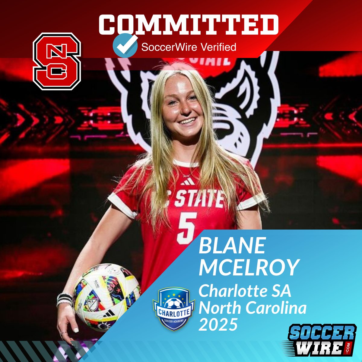 More exciting Class of 2025 and 2026 verbals coming out of Ohio, Wisconsin, Texas, and North Carolina youth clubs this week as <a href="/VandySoccer/">Vanderbilt Soccer</a>, <a href="/ButleruWSoccer/">Butler W Soccer</a>, <a href="/UHCougarSoccer/">Houston Soccer</a>, and <a href="/PackWSoccer/">NC State Women's Soccer</a> continue to add talent.

And congrats to Alexis Smith (<a href="/AlexisLeeSmith/">Lexi Smith</a>) and Elsa Maurer