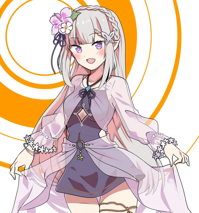 エミリア サマー#プリコネ #プリンセスコネクト 