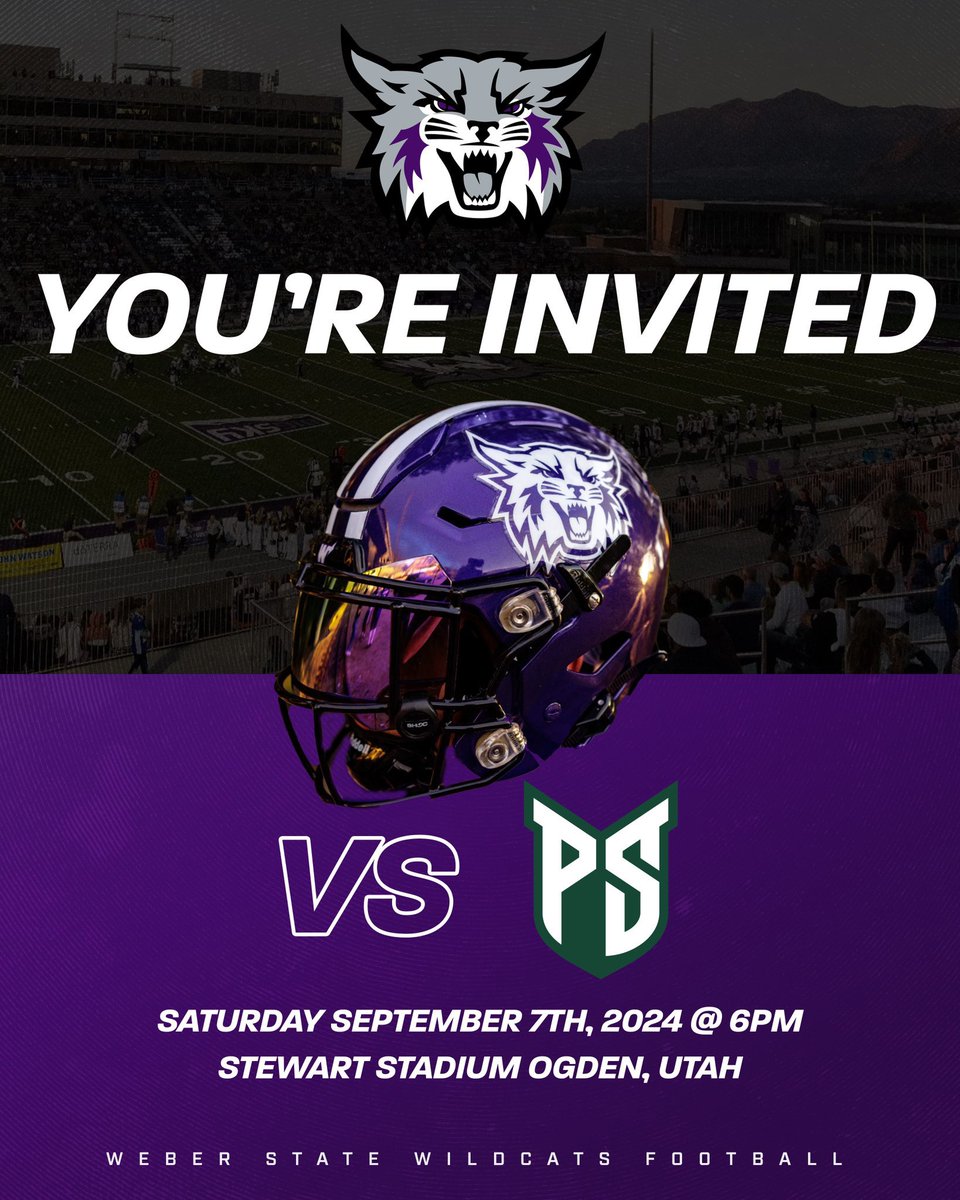 Excited to be attending the Weber state game this Saturday! Thanks <a href="/skyler_ridley/">Coach Ridley</a>  for the invite!