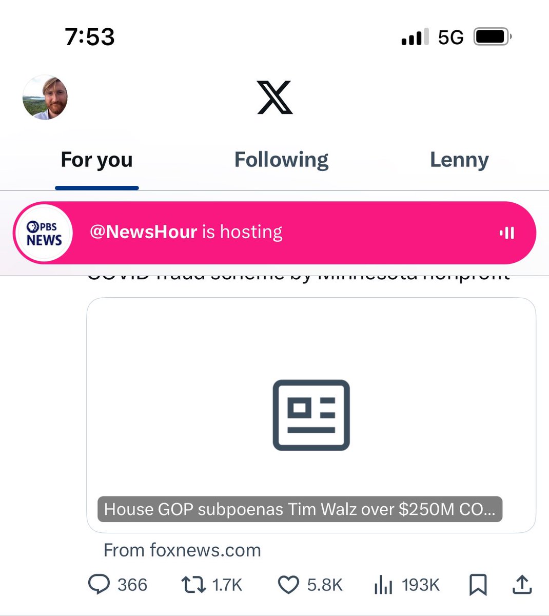 This audio thing stuck over the TOP tweet served by the algorithm is in the way <a href="/lindayaX/">Linda Yaccarino</a>