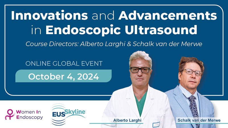 We’re thrilled to announce that Women in Endoscopy is endorsing the 3rd edition of EUS Skyline, taking place virtually on October 4, 2024. 

Click Here to Learn More + Register Today: buff.ly/4e9TBf8 

#womeninendo #endoscopy