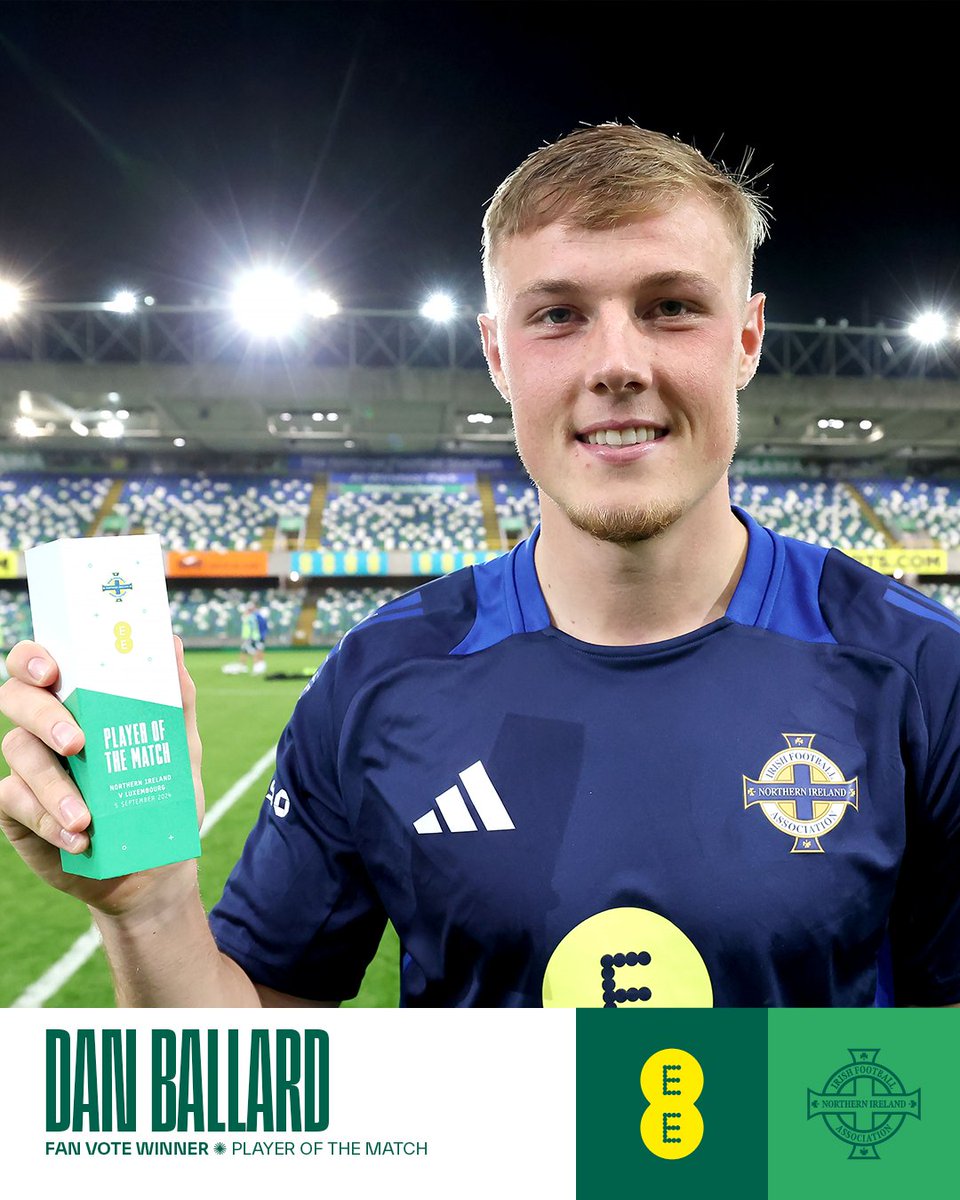 Your <a href="/EE/">EE</a> Player of the Match <a href="/dg_ballard/">Daniel Ballard</a> #GAWA