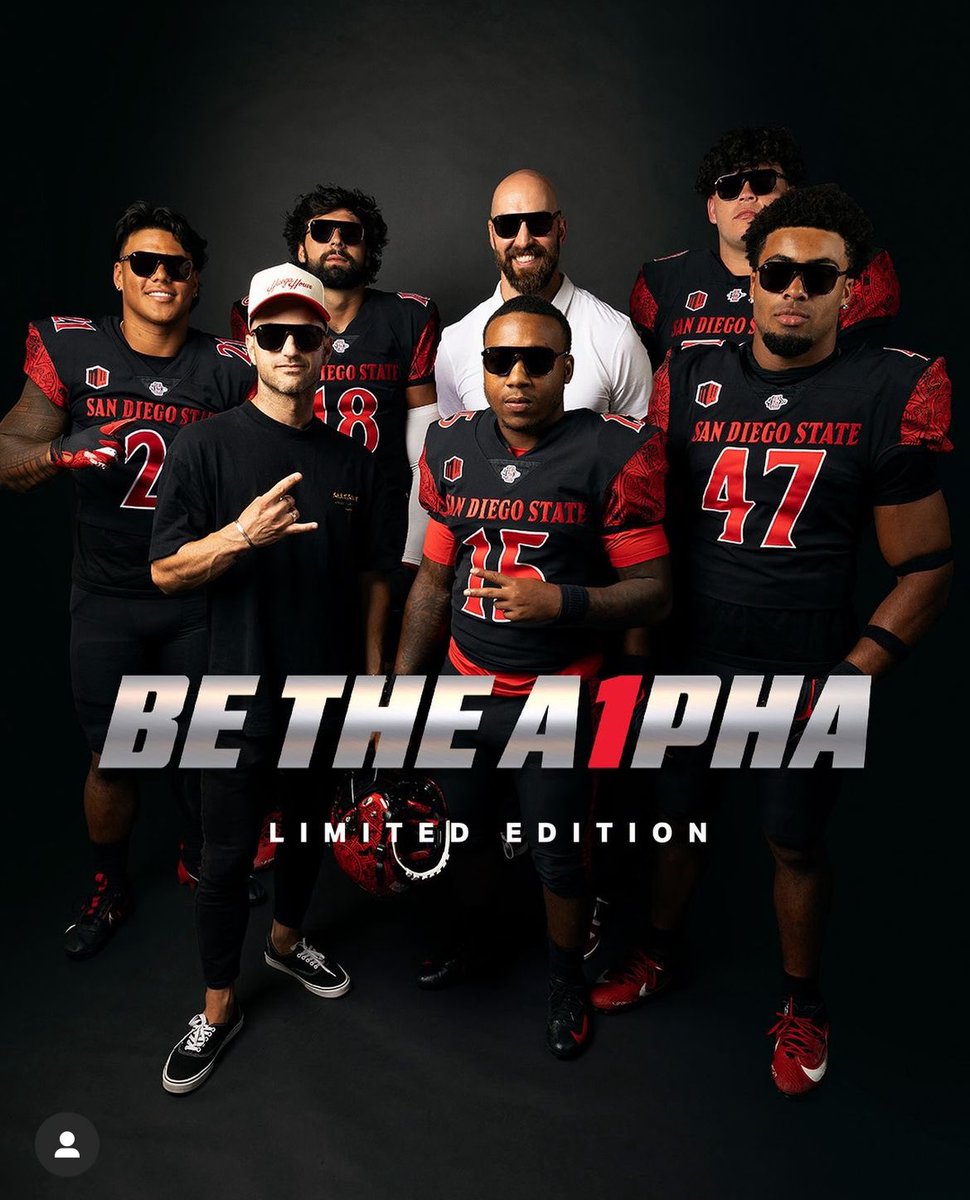 CoachSumlerSDSU's tweet photo. Make sure you order a pair of the limited edition BETHEA1PHA sunglasses from @BlendersEyewear . They came just in time for this San Diego heat wave 🕶️ https://t.co/UWUbSoLOM9