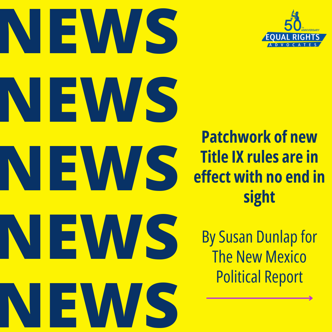 EqualRightsAdv's tweet image. ERA’s Kel O'Hara in the @NMreport on how #AntiTrans school policies don’t just harm #TransGender students:

“It leads to the increased scrutiny of bodies, #WomenOfColor in particular. Bans don’t do anything to address inequities in women’s sports.”

Here: bit.ly/3Tjt4Uy