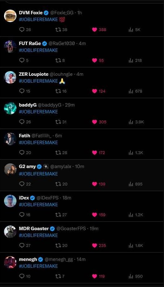 C'est magnifique #JOBLIFEREMAKE