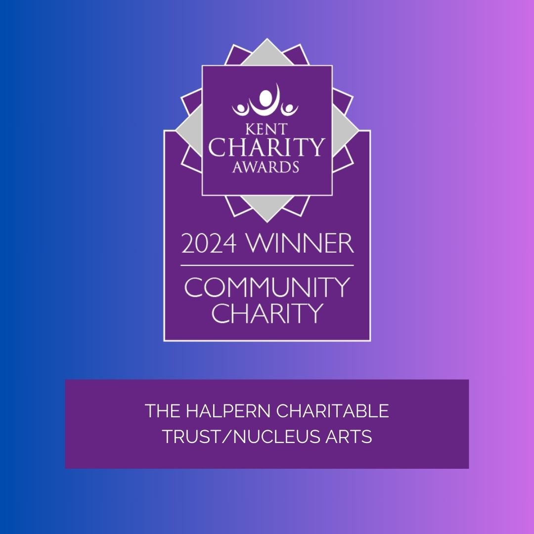 And our Community Charity of the Year goes to <a href="/HalpernFoundCEO/">David Stokes HalpernCEO</a> #Nucleus Arts #KCA24