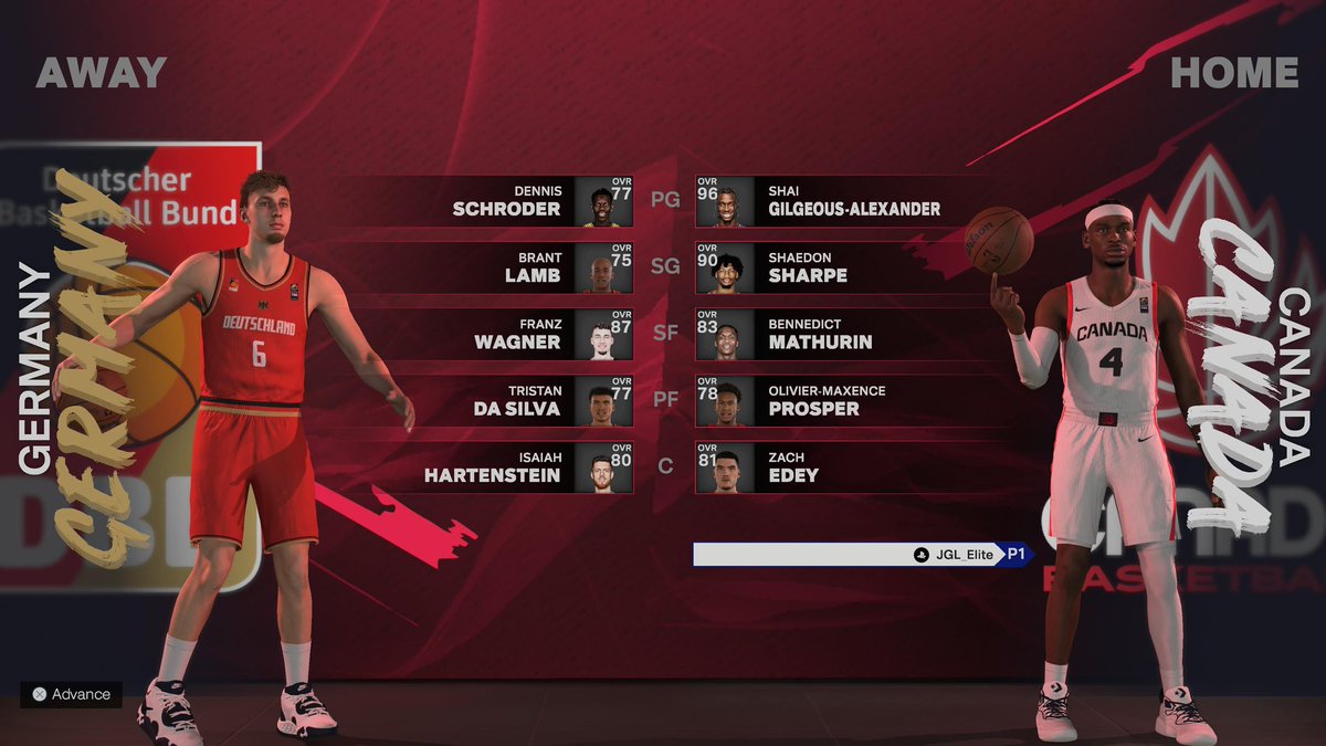 AirJGL's tweet photo. I finally found the FIBA teams on NBA 2K25!! The FIBA championship was on like my 3rd offseason in MyNBA. Images show the 8 teams in the quarterfinals. I can’t believe Gilas Pilipinas made it!!🇵🇭😅 #NBA2K25 #FIBA #2Kday https://t.co/kyp7PXFyuH