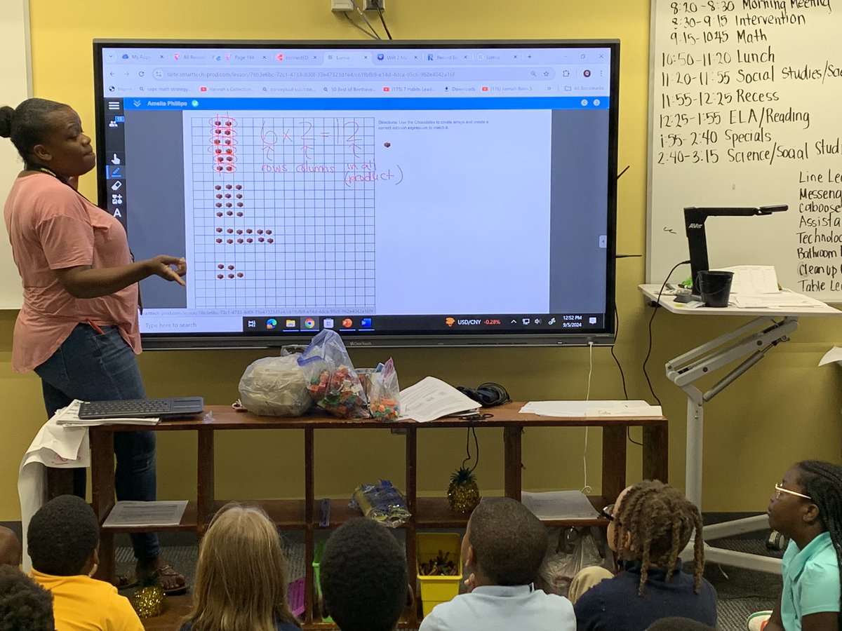 Ulanda Washington (@dr_uwashington) on Twitter photo Mrs.Pittman’s 3rd grade math class at Rosa Taylor Elementary was eager to share what they have been learning with me today. They used math vocabulary when sharing their responses about arrays and the commutative property of multiplication. <a href="/WLaShonda/">LaShonda W Gilbert</a> <a href="/_rosataylor/">Rosa Taylor Tigers</a> <a href="/BibbSchools/">Bibb County Schools</a> Mrs.Pittman’s 3rd grade math class at Rosa Taylor Elementary was eager to share what they have been learning with me today. They used math vocabulary when sharing their responses about arrays and the commutative property of multiplication. <a href="/WLaShonda/">LaShonda W Gilbert</a> <a href="/_rosataylor/">Rosa Taylor Tigers</a> <a href="/BibbSchools/">Bibb County Schools</a>