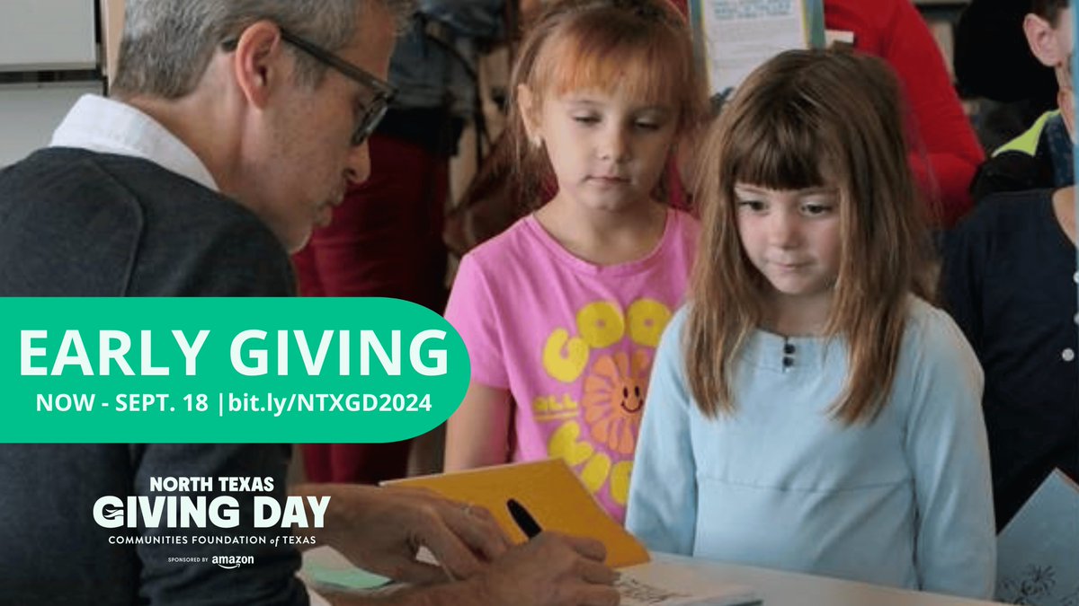 Help us raise $20,000 for the <a href="/FtWorthLibrary/">Fort Worth Public Library</a> this NTXGD! Every donation, no matter the amount, ensures everyone in our community has access to free programs and services! Donate today: bit.ly/NTXGD2024
#NorthTexasGivingDay2024 #NTXShareYourCare